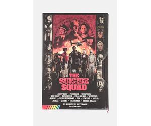 Pyramid International Cuaderno The Suicide Squad con cubierta estilo VHS y paquete de pegatinas (diseño de tiburón rey) 15 x 2 cm XX páginas rayadas - Producto oficial