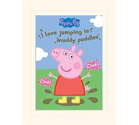 Pyramid International (de Peppa Pig Muddy Charcos - de el Hobbit Memorabilia 30 x 40 cm, Papel, Multicolor, 30 x 40 x 1,3 cm