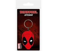 Pyramid Llavero de goma Deadpool Face, 4,5 x 6 cm