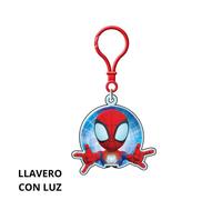 Pyramid International Disney Marvel Spidey & Friends - Llavero de plástico con diseño de antorcha brillante