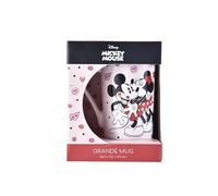 Pyramid International Disney, Mickey y Minnie Mouse, Vintage Romance, taza grande de cerámica para capuchino, 570 ml, talla única