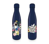 Pyramid International Disney Snow White Botella de metal para bebidas (diseño de solo un bocado), botella de agua de 540 ml, producto oficial