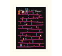 Pyramid International Donkey Kong (NES) - de el Hobbit Memorabilia 30 x 40 cm, Papel, Multicolor, 30 x 40 x 1,3 cm
