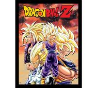 Pyramid International Dragon Ball Z Super Saiyan Collector Print 40 cm x 30 cm, arte de pared de anime con licencia oficial, obra de arte icónica de DBZ para fans