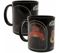 Pyramid International Dungeons & Dragons - Taza de café de cerámica de 325 ml, diseño de ladrones en el templo, para mujeres y hombres, producto oficial, color negro