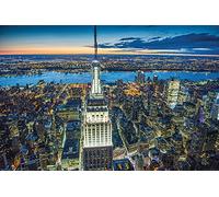 Pyramid International "Empire State Building at Night Jason Hawkes Maxi Poster, Multicolor, 61 x 91,5 x 1,3 cm