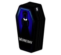 Pyramid International Estuche con forma de ataúd de miércoles diseño único y llamativo Talla única