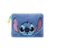Pyramid International Lilo & Stitch (Stitch) - Estuche Plano de Felpa Suave con Cremallera para niños y Aficionados, Organizador de papelería, Producto Oficial de Disney