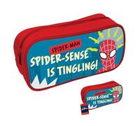 Pyramid International Estuche Rectangular con Cremallera de Marvel Spider-Man (Dibujo de Spider-Man), Rojo, Clásico