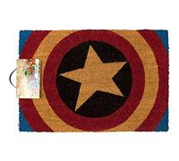 Pyramid International Captain Shield Door Mat Alfombra para Puerta, con Logo del Capitán América, Multicolor, 60_x_40_cm