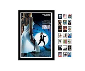 Pyramid International FP10282P-PL - Cuadro con Marco con diseño de James Bond The Living Daylights (Producto Oficial, 30 x 40 cm)