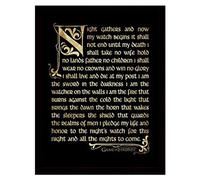 Pyramid International FP10679P-PL Game of Thrones Season 3 - Nightwatch Oath - Póster con Marco
