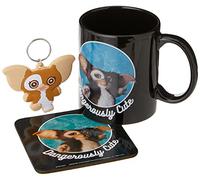 Pyramid International Gremlins - Juego de taza con posavasos y llavero en caja de regalo (diseño peligrosamente bonito) - Producto oficial
