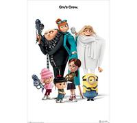 Pyramid International Gru's Crew Despicable Me 3” Maxi Póster, Plástico/Vidrio, Multicolor 61 x 91,5 x 1,3 cm