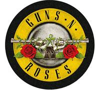 Pyramid International Guns N' Roses - Alfombrilla para tocadiscos para mezclar, rascar DJ y escuchar el hogar (diseño de logotipo)