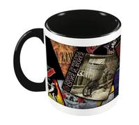 Pyramid International Guns N' Roses - Taza interior de color negro (collage de álbumes)
