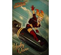 Pyramid International "Harley Quinn Bomb DC Comics Bombshells Maxi Póster, Multicolor, 61 x 91,5 x 1,3 cm