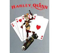 Pyramid International Harley Quinn Cards Lienzo, Multicolor, 0.96 x 60 x 3 cm