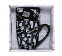Pyramid International Harry Potter (Dark Arts) - Juego de taza femenina y calcetines acogedores, regalo único para cabezas de alfarero, taza de cerámica duradera y calcetines acogedores