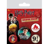 Pyramid International – Pack de medallas Harry Potter Gryffindor multicolor 10 x 12,5 x 1,3 cm