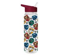 Pyramid International Harry Potter Hogwarts House Crests - Botella de agua de plástico transparente, 540 ml, producto oficial