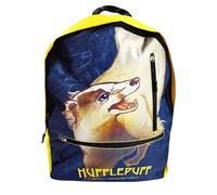 Harry Potter (Intricate Houses Hufflepuff Mochila, Unisex Adulto, Negro/Amarillo/Crema, One Size