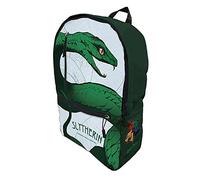PYRAMID INTERNATIONAL Harry Potter Mochila (Intricate Houses Slytherin), Verde/Blanco, Talla única Unisex Adulto