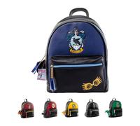 Pyramid International HARRY POTTER (RAVENCLAW) Mochila de moda, piel sintética de lujo, forro único, accesorio de cremallera a juego, bolsillos interiores y exteriores, icónica y espaciosa