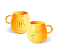 PYRAMID INTERNATIONAL Harry Potter Taza con Forma de (Hufflepuff) en Caja de presentación, 315 ml, Producto Oficial
