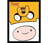Pyramid International Hora de aventuras (Finn y Jake) Impresión de coleccionista (enmarcado) - Póster impreso de coleccionista (enmarcado) - Arte de pared para fans - Producto oficial - Talla única