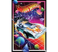 Pyramid International Hot Wheels - Póster retro estilo años 80, coche de carreras futurista, 61 x 92 cm, multicolor