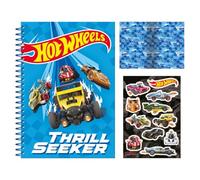 Pyramid International Hot Wheels Thrill Seeker - Cuaderno de espiral (A5 Essentials, con pegatinas)