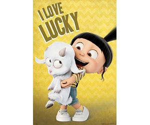 Pyramid International I Love Lucky Despciable Me 3” Maxi Póster, Plástico/Vidrio, Multicolor 61 x 91,5 x 1,3 cm