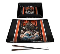 Pyramid International Ilustrata - Juego de sushi (diseño de dragón de Sushi) en caja de regalo