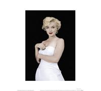 Pyramid International Impresión artística de Marilyn Monroe (60 x 80 cm), diseño de Mariquita, Papel, Multicolor, 60 x 80 x 1.3 cm