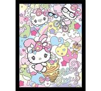 Pyramid International Impresión de coleccionista de Hello Kitty (HARAJUKO) (enmarcada)