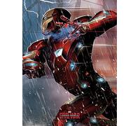 Pyramid International Impresión sobre Lienzo de Iron Man, 60 x 80 cm, poliéster, Multicolor, 60x80x3.2 cm