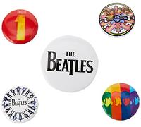 Pyramid International Insignia Negra de The Beatles, Multicolor, 10 x 12.5 x 1.3 cm