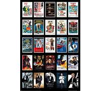 Pyramid International James Bond 007 - Póster Collage de 25 Carteles de película