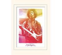 Pyramid International Jimi Hendrix (Leyenda) -Impresión montada de 30 x 40 cm, Papel, Multicolor, Large Canvas