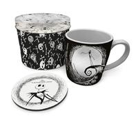 Pyramid International Juego de regalo de Pesadilla antes de Navidad, incluye taza de 312 ml y posavasos en lata de recuerdo, excelente para los fans de Disney, talla única