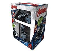Pyramid International Juego de taza, posavasos y llavero Black Panther (Warrior King)