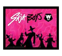 Pyramid International Kpop Demon Hunter - Póster enmarcado 30 x 40 cm - Saja Boys siluetas