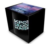 Pyramid International Kpop Demon Hunter - Taza de cerámica negra 325 ml - Logo