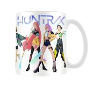 Pyramid International Kpop Demon Hunters Huntrix - Taza de café de cerámica de 325 ml, bonito regalo de anime para niños y fanáticos, apta para lavavajillas y microondas, regalo coleccionable de anime