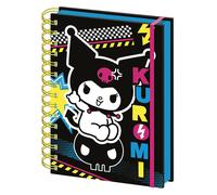 Pyramid international kuromi (punk vibes) - cuaderno de espiral a5, di