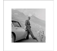 Pyramid International - Lámina con Marco, diseño de James Bond (Aston Martin), diseño Art Print (40 x 40 cm, Papel, Multicolor, 40 x 40 x 1,3 cm
