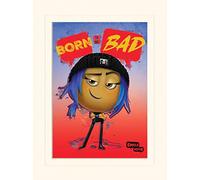 Pyramid International - Lámina enmarcada, diseño del Emoji película (Born To Be Bad) - de el Hobbit Memorabilia 30 x 40 cm, Papel, Multicolor, 30 x 40 x 1,3 cm