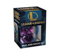 Pyramid International League of Legends - Juego de regalo de taza y calcetín de 325 ml, producto de juego para jugadores, talla única