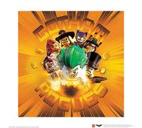Pyramid International legoâ Batman (los pícaros) de Gotham - Póster (40 x 40 cm, Papel, Multicolor, 40 x 40 x 1,3 cm